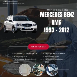 Mercedes-Benz AMG 1993-2012 Workshop Manual Cover