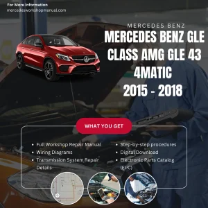 Mercedes-AMG GLE-Class GLE43 4Matic 2015-2018 Workshop Manual Cover