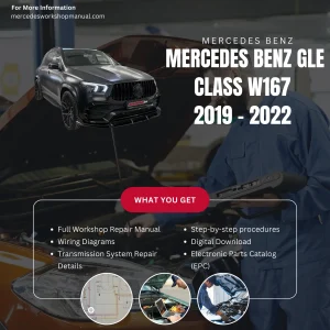 Mercedes-Benz GLE-Class W167 2019-2022 Workshop Manual Cover
