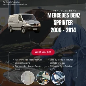 Mercedes-Benz Sprinter W906 2006-2014 Workshop Manual Cover