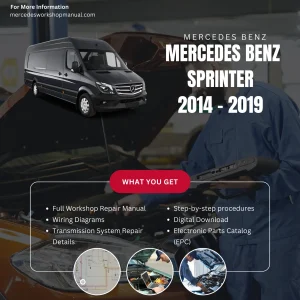 Mercedes-Benz Sprinter NCV3 2014-2019 Workshop Manual Cover