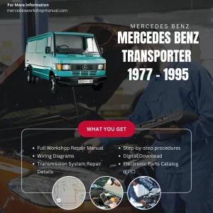 Mercedes-Benz Transporter Van 1977-1995 Classic Workshop Manual Cover